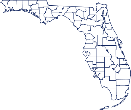florida counties map